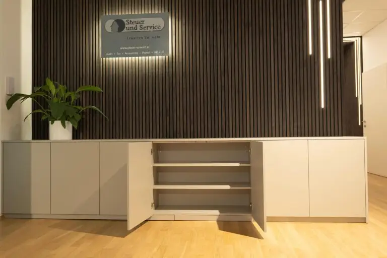 Empfangsbereich Steuerkanzlei